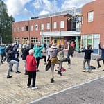 Grote opkomst bij de opening van de Beweegroute Lewenborg