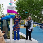 Feestelijke opening winkelplein Lewenborg