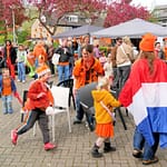 Koningsdag in Lewenborg