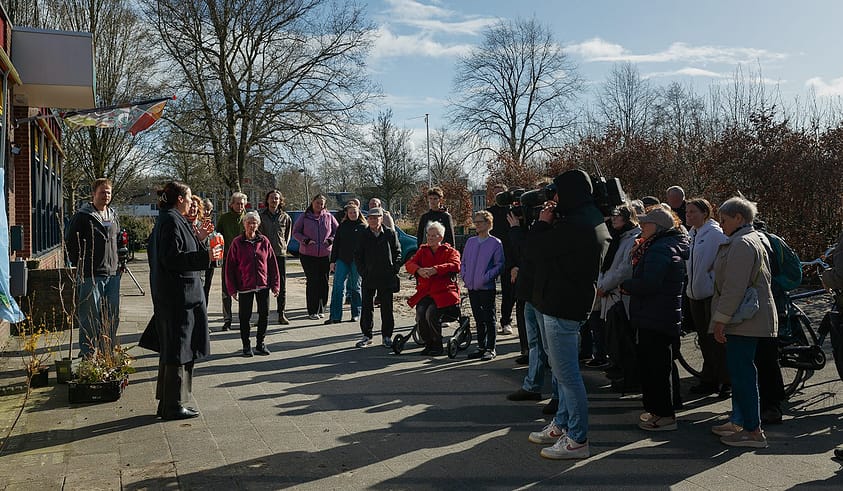 NK Tegelwippen begonnen bij De Oude Bieb