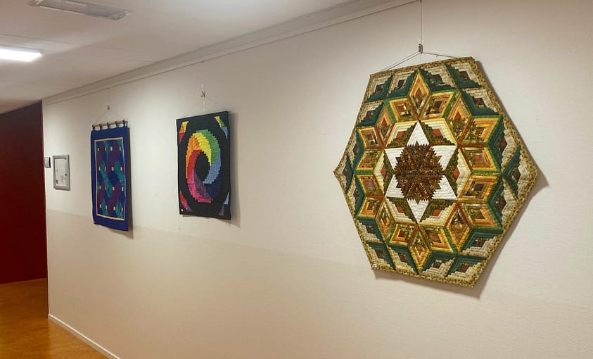 Quilts in het Gezondheidscentrum