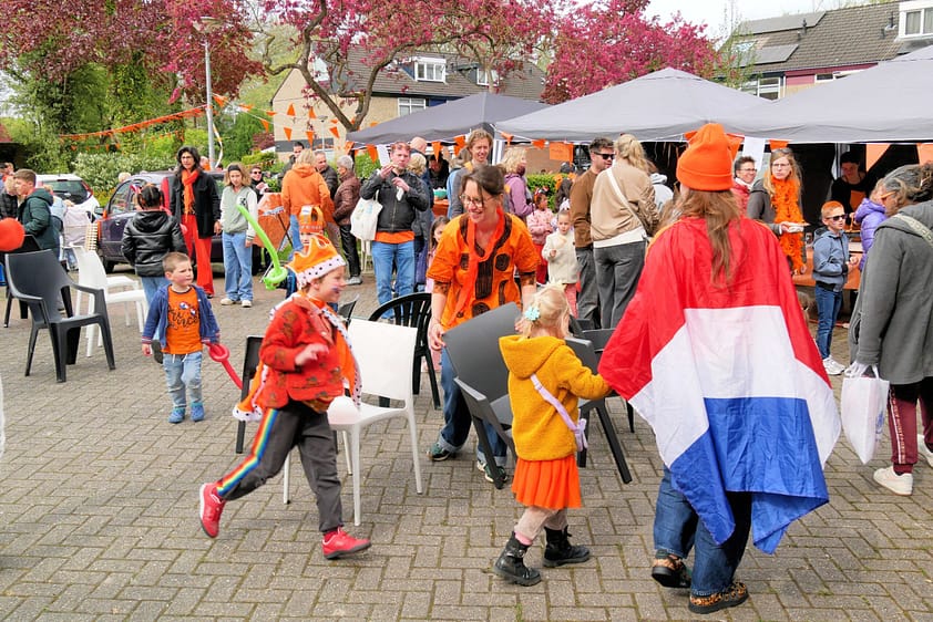 Koningsdag in Lewenborg