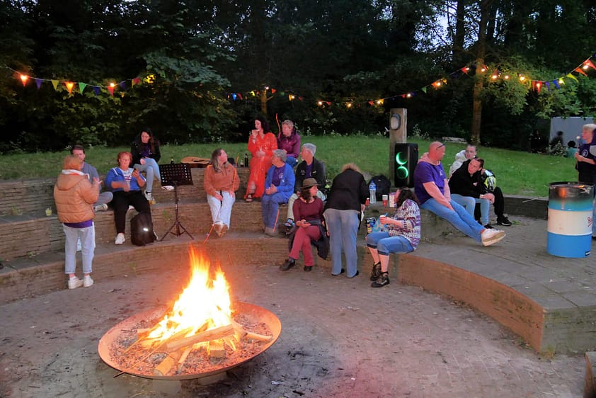 De buurtcamping was weer een succes