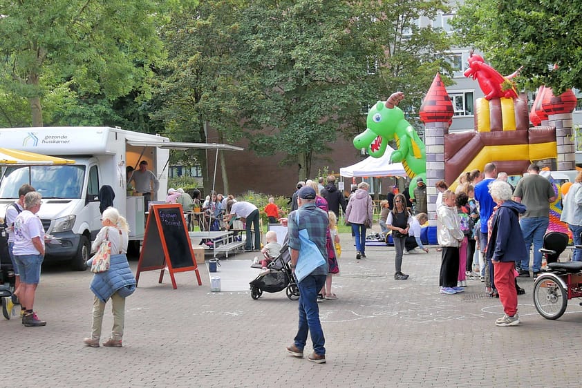 De Leef & Beleefmarkt was een groot wijkfeest