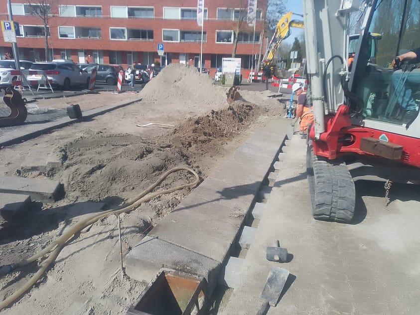 Werkzaamheden Lijzijde lopen volgens planning