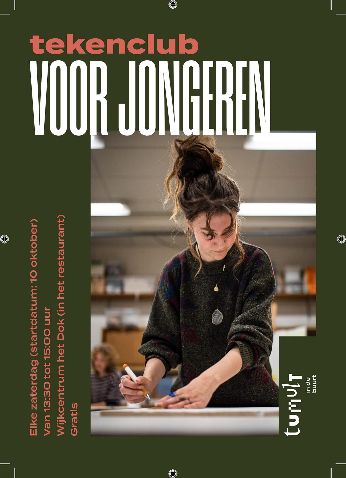 Tekenclub voor jongeren